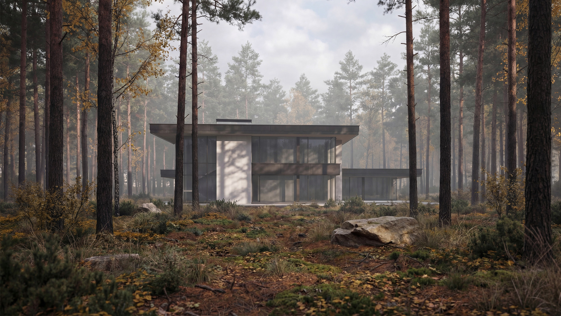 Тайник в лесу